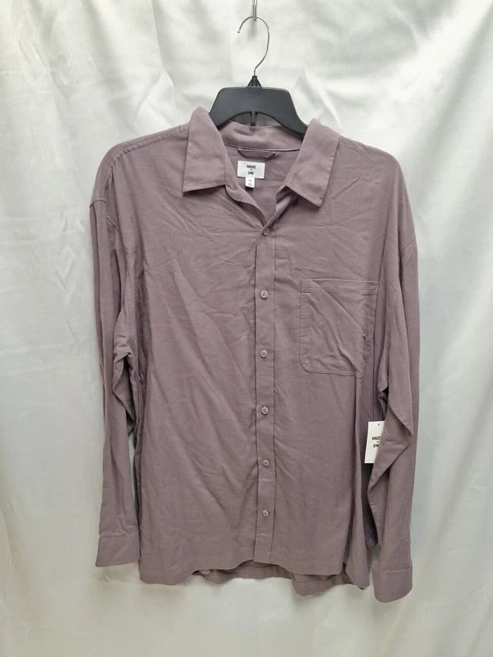 Mode of 1 Men's Long Sleeve Button Front Shirt Size XXL ORG $59.50 RackD22 NWT